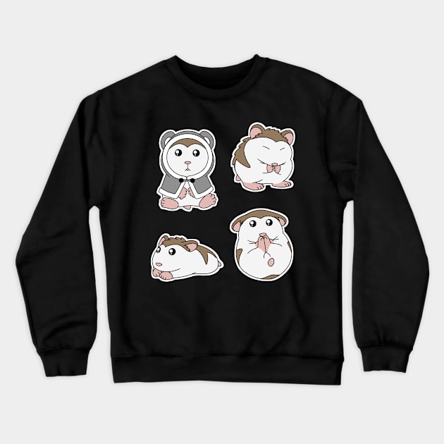 Mochi Art Crewneck Sweatshirt by Firestorm Fox